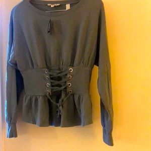 Express Green Sweater